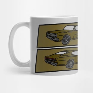 classic muscle car Mug